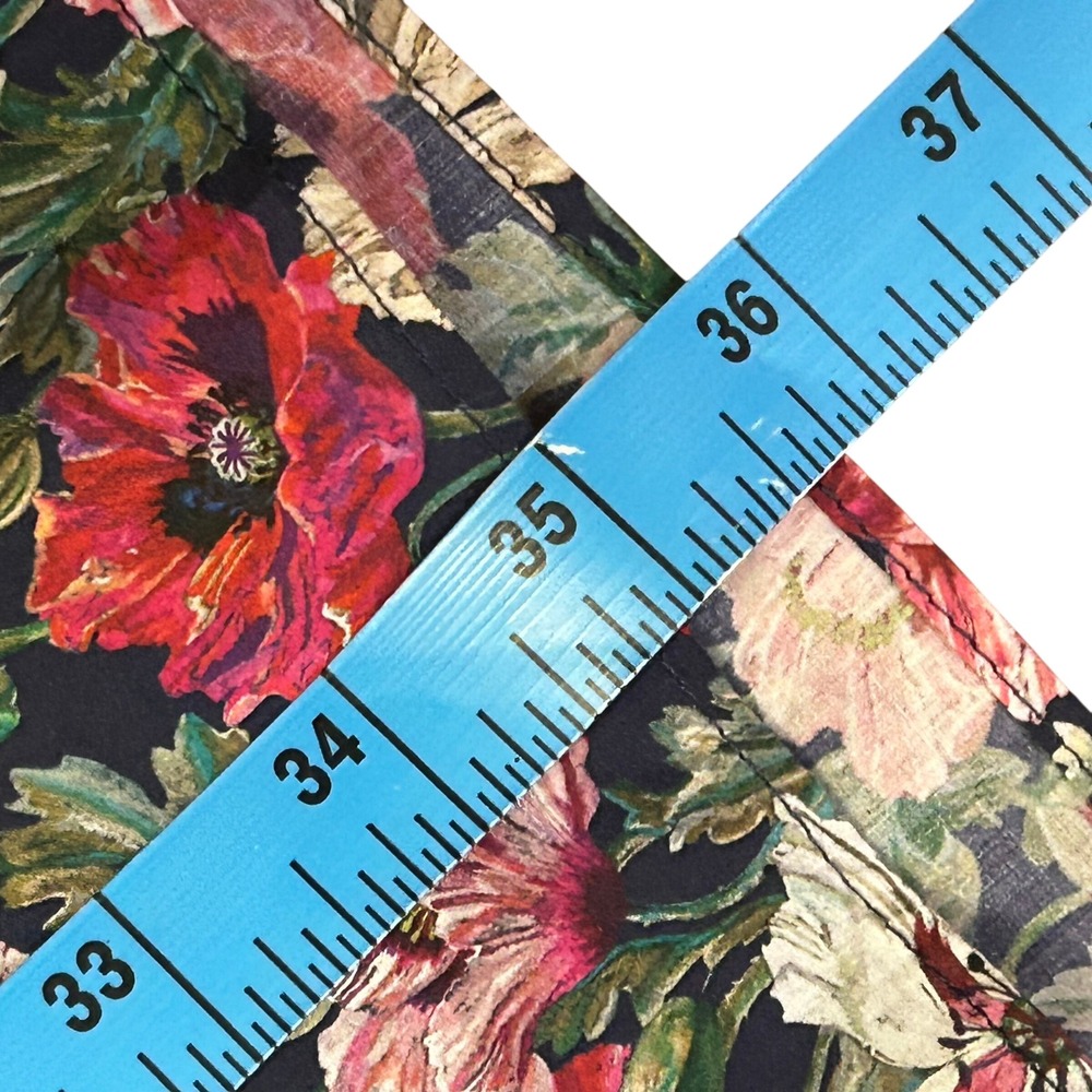 J. Crew Liberty Fabric Floral Square‎ Neck Puff Sleeve Smocked Dress Size 12 - Picture 9 of 10